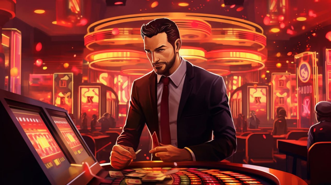 Jackpot progresif yang ditampilkan di atas meja dengan pembaruan real-time